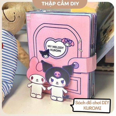 Sách Òchơi DIY Hình Kuromi Và Melody Hình Sáng Tòo Cho Trต้นคอ