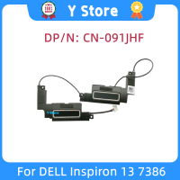 Y Store ใหม่สำหรับ Inspiron 13 7386 L &amp; R แล็ปท็อปลำโพงลำโพงในตัวเสียง091JHF 91JHF CN-091JHF Fast Ship