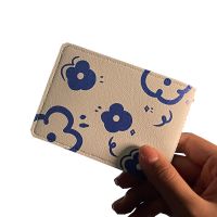 hot！【DT】✳❣  Driver License Holder Leather Cover Car Driving Business Multi-Card Position Wallet Card Flowers Print