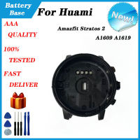 สำหรับ huami amazfit Stratos 2 a1609 a1619สมาร์ทวอทช์ชาร์จฝาหลัง, ฝาครอบฐานแบตเตอรี่