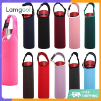 Ready Stock Bar แบบพกพาแก้วเบียร์ Tumbler Bag Single Neoprene Bottle Cooler Sleeve Holder Cover Bag Water Bottle 450Ml Tote Cup Case OUA2376