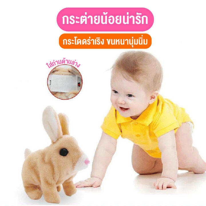 linpure-ตุ๊กตาหมาร้องได้-มีเสียงเห่า-เดินได้-สุนัขจำลอง-ของเล่นสำหรับเด็ก-ตุ๊กตาน้องหมาน่ารัก-ของเล่นตุ๊กตาหมา-สินค้าพร้อมส่ง