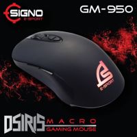 ??HOT!!ลดราคา?? Signo GM-950 OSIRIS Gaming Mouse ##ที่ชาร์จ แท็บเล็ต ไร้สาย เสียง หูฟัง เคส Airpodss ลำโพง Wireless Bluetooth โทรศัพท์ USB ปลั๊ก เมาท์ HDMI สายคอมพิวเตอร์