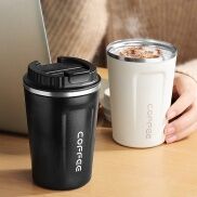 Ly giữ nhiệt Coffee Holic 2 lớp inox 304 chống tràn đựng đồ uống nóng lạnh