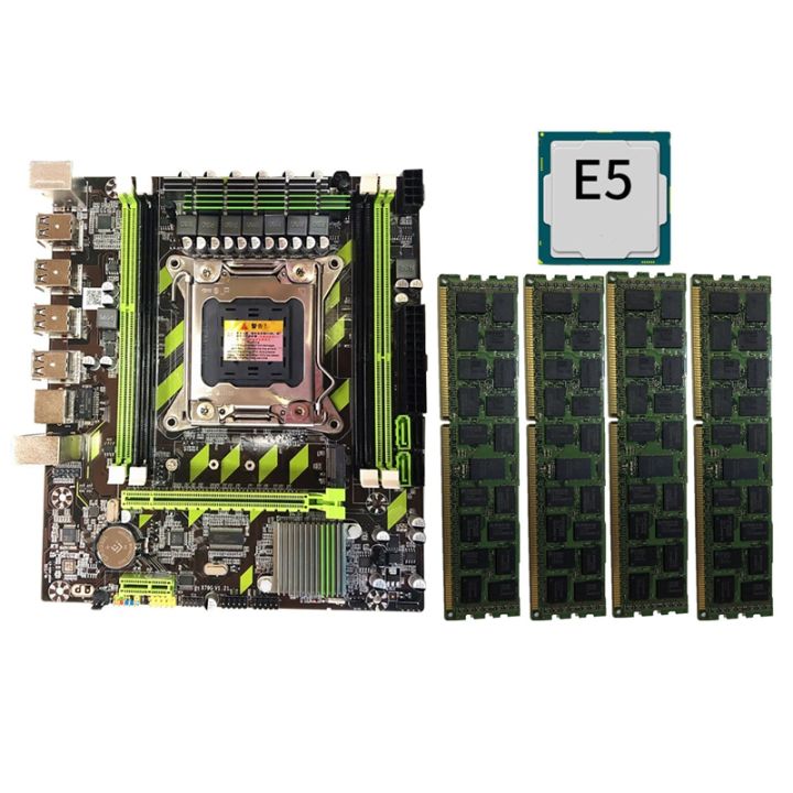 x79-motherboard-set-lga2011-e5-2650-v2-cpu-4x-ddr3-4g-ram-pci-e-x16-sata3-0-motherboard-support-non-ecc-reg-ecc-ecc-ram