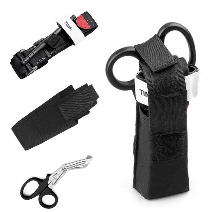 Outdoor First Aid Buckle Cat Tourniquet Pouch Holder Survival Tactical