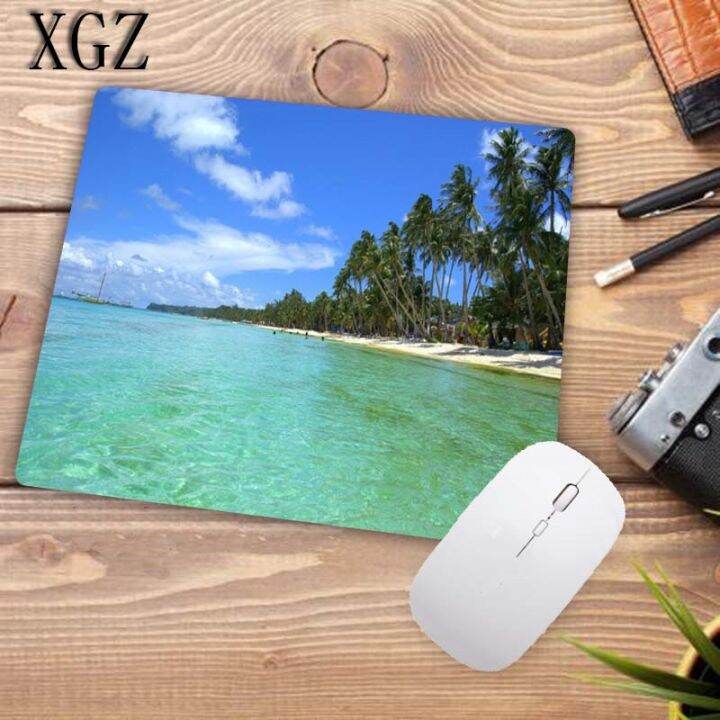 xgz-waterfall-tree-landscape-nature-gaming-mouse-pad-rubber-pc-computer-gamer-mousepad-desk-mat-table-mat-size-22x18cm-promotion