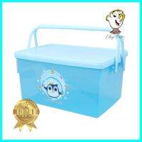 กล่องหูหิ้ว ฝาล็อค SN PAWIN 530BL สีฟ้าPICNIC PLASTIC BOX SN PAWIN 530BL BLUE **ด่วน ของมีจำนวนจำกัด**