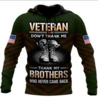 2023 new arrive- xzx 180305  Us Army Veteran 3D T-shirt, Veteran 3D T-shirt, Hoodie,POLO Gift for Veteran 75