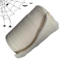 Halloween Spider Web Realistic Giant Spider Web for Outside House Cut-Your-Own Gauze Fake Spider Webbing 13.12ft Large Spider Web for Outside House gently