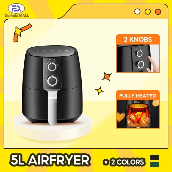 Air Fryer 5L OilFree MultifunctionalElectric Fryer NonstickEvenly