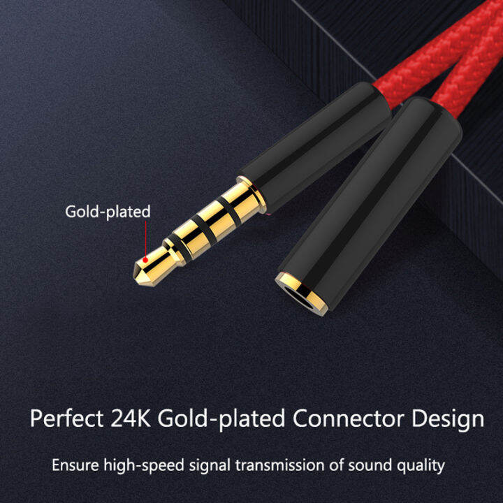 2023-jianhan-audio-extension-cable-3-5mm-male-to-female-stereo-aux-audio-extension-nylon-ided-cable-for-pc-headphone