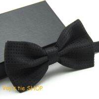 ⊙ Fashion Black Bow ties For Men High Quality Jacquard Dots Cravat Bowtie Wedding Tuxedo Party Gravata Brand New