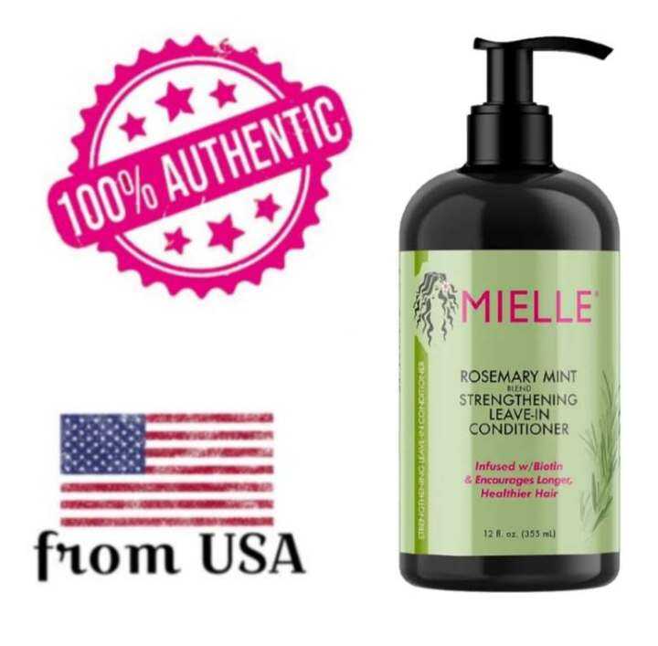 Mielle Organics Rosemary Mint Blend Strengthening LeaveIn Conditioner
