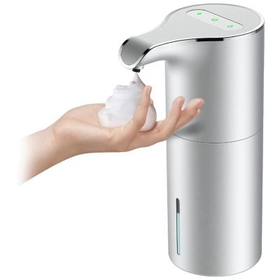 Soap Dispenser Automatic - Touchless USB Rechargeable Electric Foam Soap Dispenser Adjustable Waterproof 450 ML