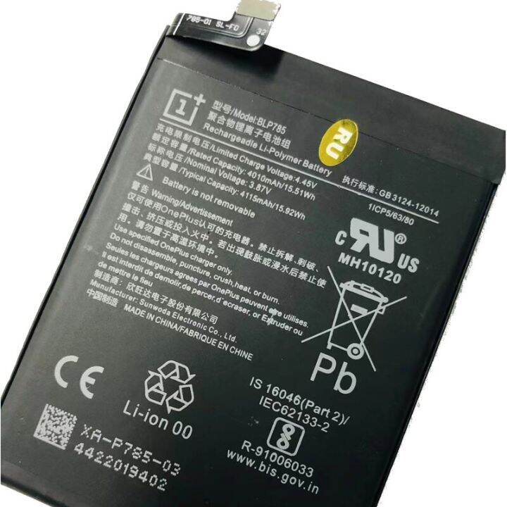 original-แบตเตอรี่-oneplus-nord-5g-1-nord-battery-blp785-4115mah