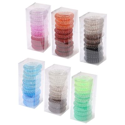 [COD] New cross-border 9-piece set telephone cord hair tie gradient matching fashion personality accessories wholesale