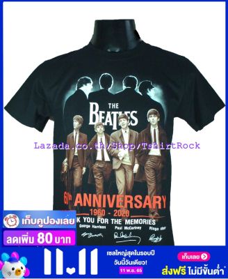 เสื้อวง THE BEATLES เดอะบีเทิลส์ ไซส์ยุโรป เสื้อยืดวงดนตรีร็อค เสื้อร็อค  BTL1740 ถ่ายจากของจริง