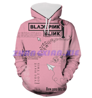 （xzx  31th）  (all in stock xzx180305)BLACK-PINK  THIS LOVE 3D HOODIE 15
