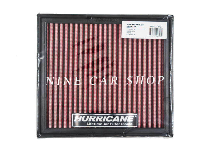 hurricane-กรองอากาศผ้า-toyota-camry-2-0l-2-5l-ปี-2019-2023-lexus-es300-es350-rx350-gsv60-ปี-2010-2016