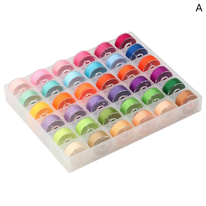 36PCS Sewing Bobbins Thread Standard Size Bobbins for Sewing