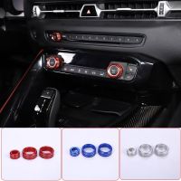 For Toyota GR Supra A90 2019-2022 Aluminum Alloy Car Interior Air Conditioning Volume Adjustment Knob Cover Trim Car Essories