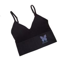 Womens seamless Bra No pad Brassiere Underwear chest sleep yoga sports bra vest Big Size Top Cotton Bralette