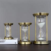 Premium Quality Home Decor Item Metal Hourglass Sand Timer Best Gifts