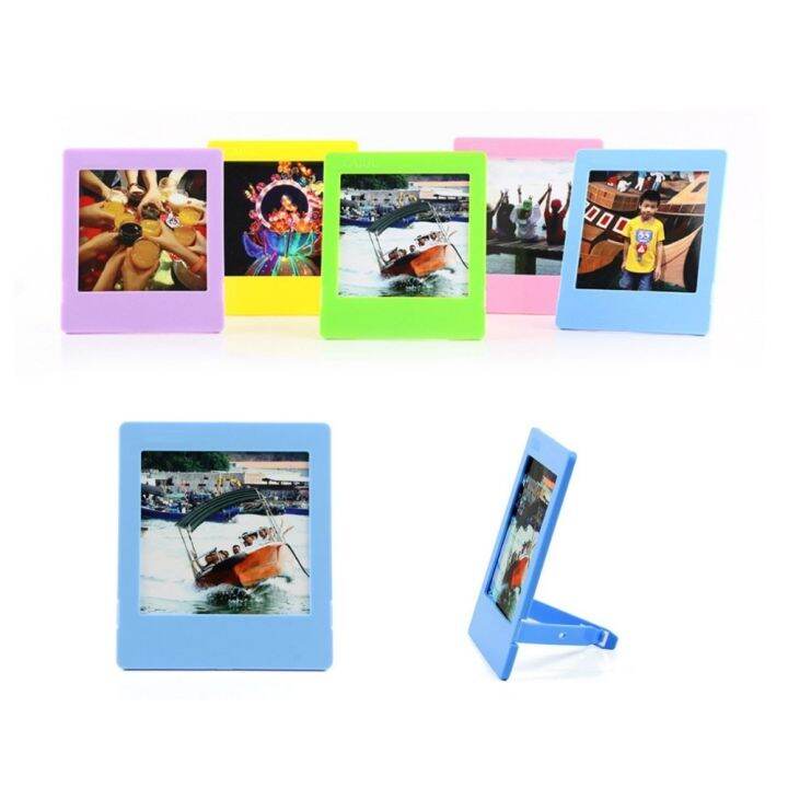 5x-photo-decor-borders-stand-photo-frame-set-สำหรับ-instax-square-sq10-sq1-sq20-sq6-sp3กล้องฟิล์ม