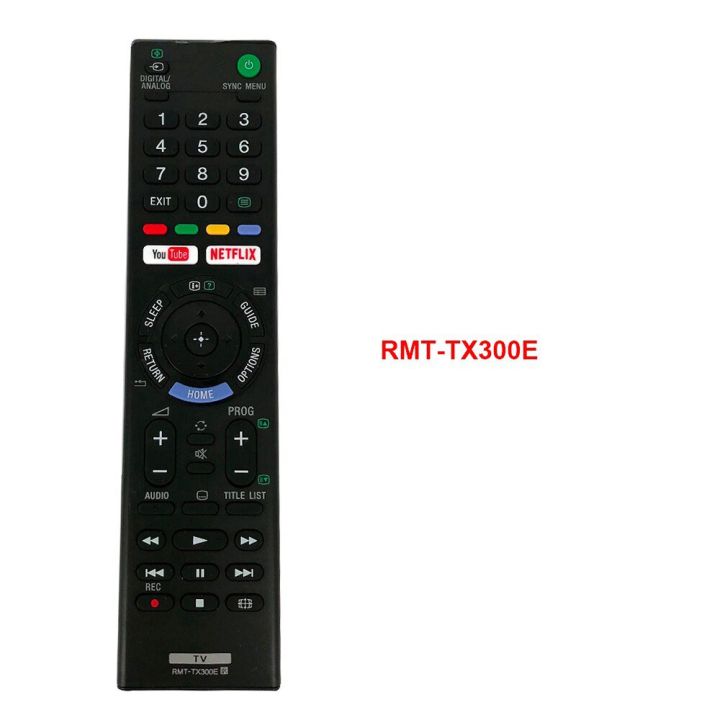 bravia-led-lcd-smart-tv-remote-control-with-youtube-netflix-for-rmt-tx300p-rmt-tx300e-rmt-tx300b-rmt-tx300u-bravia-tv-rmt-tx300p-remote-control-rmt-tx300e-rmt-tx300u-rmt-tx300b-kd-55x7000e-kdl-40w660e