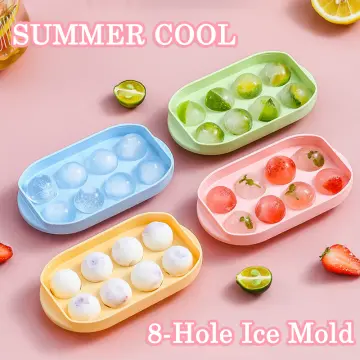 Ice Cube Trays Ice Cube Maker with Lid, Easy-Release Silicone Ice Cube  Trays, Reusable 48-Ice Cube Molds with Ice Shovel for Freezer, Whiskey,  Drinks