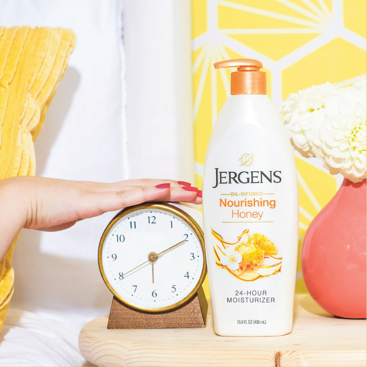 พร้อมส่ง-jergens-nourishing-honey-lotion-dry-skin-496ml-made-in-usa-โลชั่นบำรุงผิวแห้ง-สูตรผลิตที่-usa-เข้มข้นกว่าที่ขายในไทย