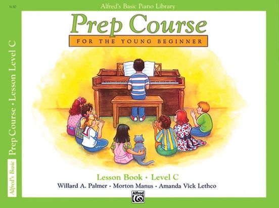 หนังสือเรียนเปียโน Alfred Basic Piano Library: Prep Lesson C สำหรับเด็ก |  Lazada.Co.Th