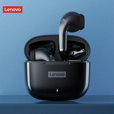 ZZOOI Lenovo LP40 Pro Wireless Bluetooth Headphones Earphones Waterproof Earpieces Sports Earbuds Wiht Microphone Music TWS Headset