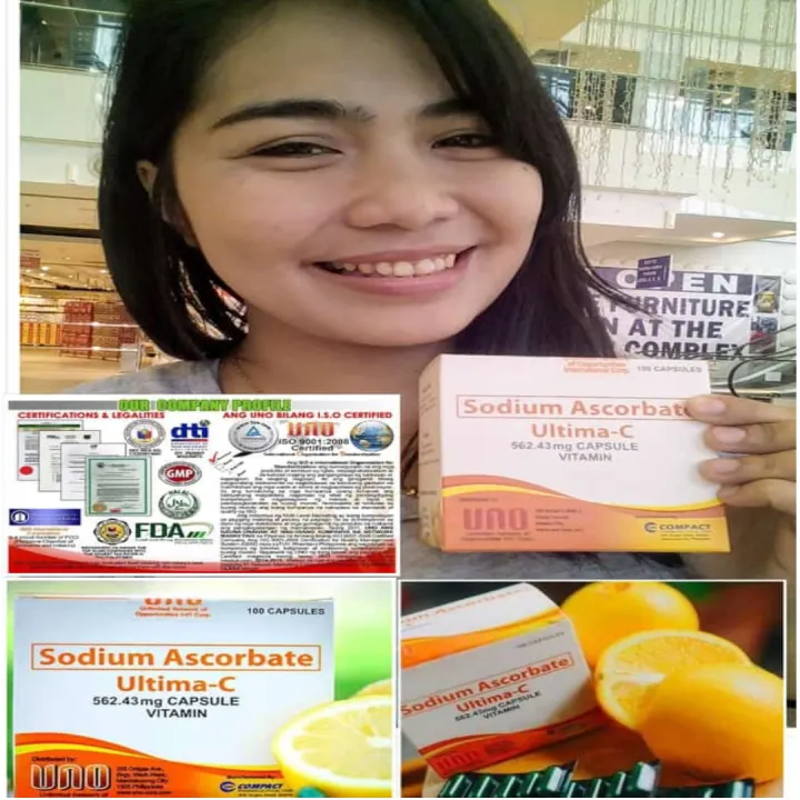 Pampataba na Vitamins ULTIMA C Vitamins na Pampataba 20 Capsules of