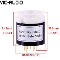 1ชิ้น6SL7 CV181หลอดสุญญากาศ6N8P 6N9P 6SN7เป็น ECC88 E88CC 6DJ8 6N2 6922เสียง DIY ท่อสูญญากาศแอมป์แปลงอะแดปเตอร์เต้าเสียบ