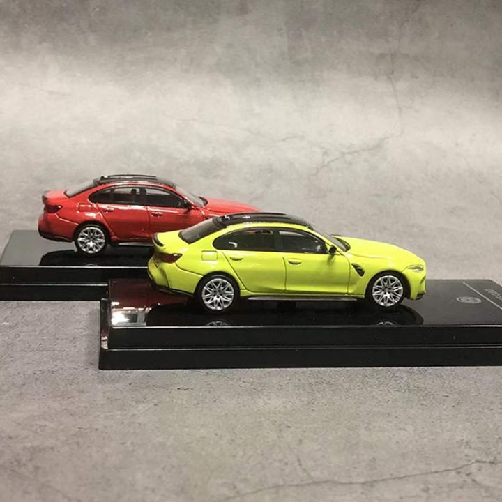 para-1-64-model-car-m3-g80-alloy-die-cast-vehicle-display-collection-gifts-2-color-selection