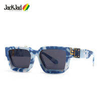 JackJad 2020แฟชั่น Cool Unique Blue Sky White Cloud สไตล์แว่นตากันแดด Millionaires ยี่ห้อ Design แว่นตากันแดด Oculos De Sol 86367