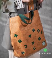 Starbuck 2022เป็นมิตรกับสิ่งแวดล้อมคลาสสิก DuPont กระดาษมาพร้อมกับไหล่ข้างหนึ่ง Crossbody มือพกกระเป๋า Unisex