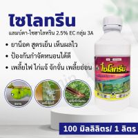 ไซโลทรีน ยาน็อคสูตรเย็น แลมบ์ดา-ไซฮาโลทริน 2.5%EC กำจัดหนอน เพลี้ย ฉีดผ่าดอกได้ ผึ้งไม่ตาย