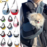 Puppy Carrier Sl Outdoor Travel Dog กระเป๋าสะพายตาข่าย Oxford Single Comfort Sling กระเป๋าถือ Tote Pouch