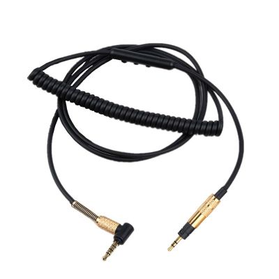 F3MA Replacement Audio Cable for - Time 2.0-HD4. 404. 504. 30i -HD4.30G Headphone spring cable