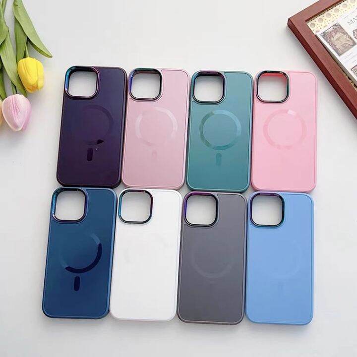 ag-caseเคสแม่เหล็กขอบกล้องนูนเนื้อmatteรุ่น11-11pm-12-12pro-12pm-13-13pro-13pm-14-14pro-14pmสินค้าพร้อมส่ง