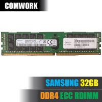 แรม SAMSUNG 32GB DDR4 ECC RDIMM REGISTERED REG SERVER RAM MEMORY PC4 X99 C612 WORKSTATION SERVER COMWORK