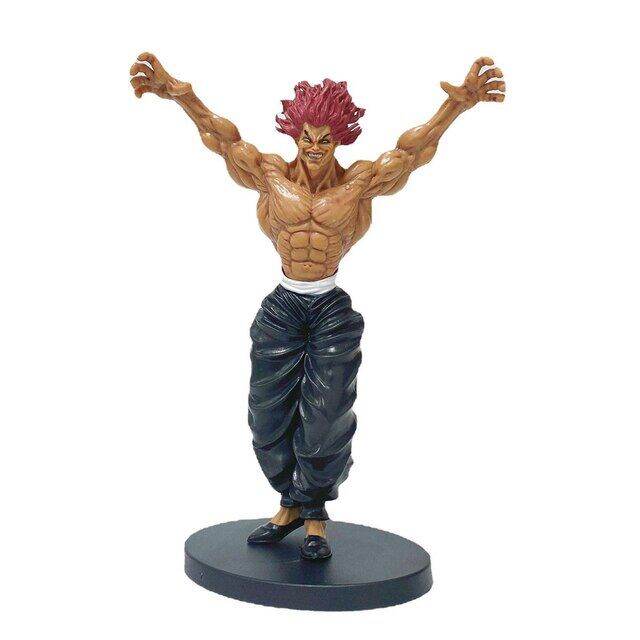 22cm Hanma Baki Figure Anime Fan Horse Blade Figure Hanma Yujiro Pvc ...