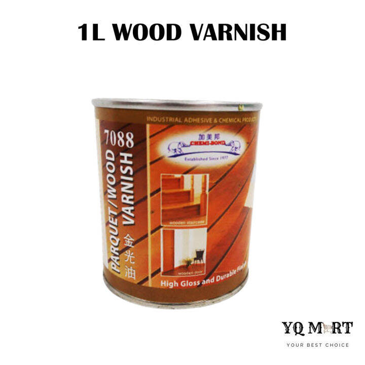 1000ML Wood Varnish Parquet Varnish Wood Shellac Syelek Kayu 1L Lazada
