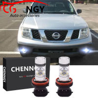 สำหรับ Nissan Frontier 2005 2006 2007 2008-2010 - 6000K สีขาว9-32V โปรเจคเตอร์ LED ด้านหน้าหมอกหลอดไฟชุด (1คู่)