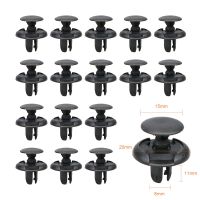 【CC】☾ﺴ  10/20/50pcs Fastener 8mm Hole Rivet Retainer Push Engine Cover Car Door Trim Panel Clip Fasteners for