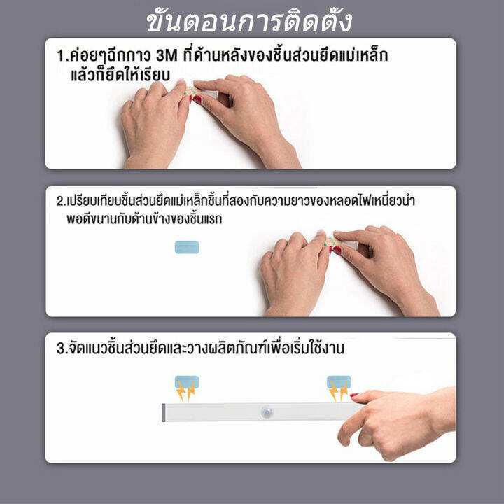 หลอดไฟ-ไฟled-หลอดไฟเซ็นเซอร์-หลอดไฟกลางคืน-หลอดไฟตรวจจับการเคลื่อนไหว-ติดตั้งง่าย-ปรับความสว่างได้ะ-ไฟห้องนอนเซนเซอ-แสงสีขาว-แสงอบอุ่