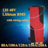 1ชิ้น100A 80A ลิเธียม BMS 48V 13S 48V 150A 120A 200A ชุดแบตเตอรี่กันการปล่อย Bms สำหรับสกูตเตอร์ RV มอเตอร์ไฟฟ้าสเก็ตบอร์ด54.6V นันทนาการกลางแจ้งชิ้นส่วน